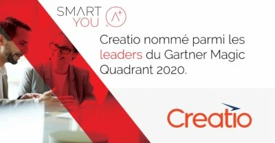 Creatio nommé parmi les leaders du Gartner Magic Quadrant 2020.